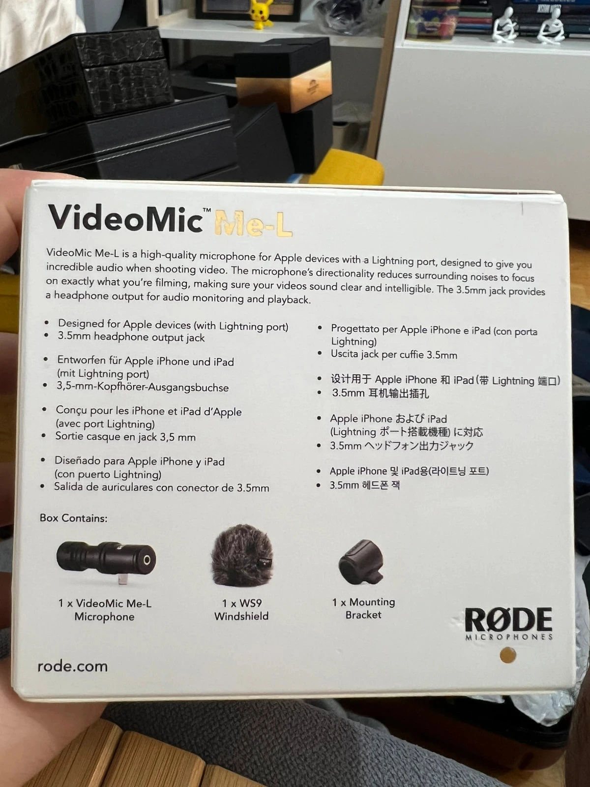 RØDE VideoMic Me-L Lightning Microphone for iPhone and iPad NEW – photo 6